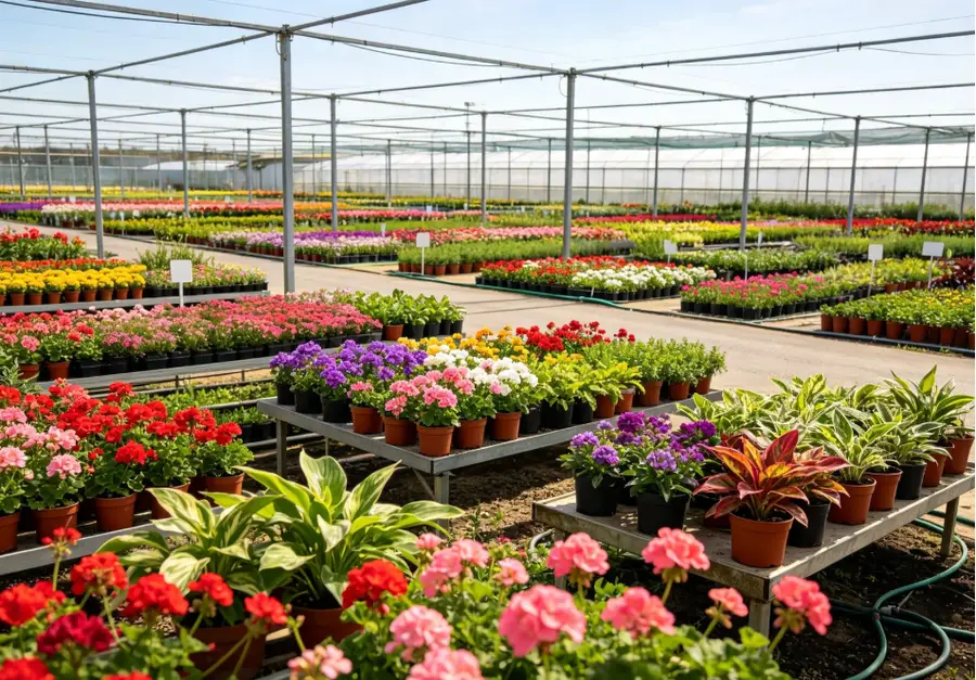 Seedlings, Flowers and Nurseries