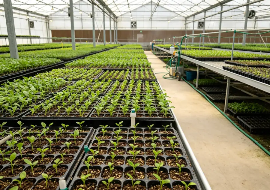 Integrated Protected-Cropping Package for a High-UV Vegetable Market