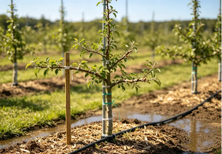 Mature Commercial Fruit Orchards